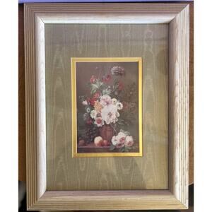 Framed Floral Wall Art